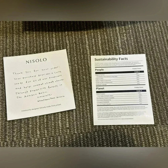 NEW Nisolo Almond Toe Waterproof Heeled Mules Modern Workwear Minimal Womens 8.5 - Picture 13 of 16